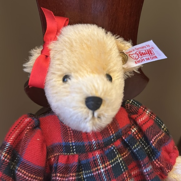 Steiff mohair Muffy VanderBear 20th anniversary 2004 collectible bear NWT - Picture 2 of 11